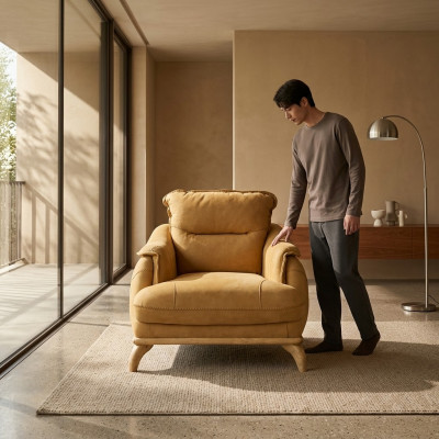 Armchair 1 Seater Living Room Relax Design Italian Furniture Interior Italy