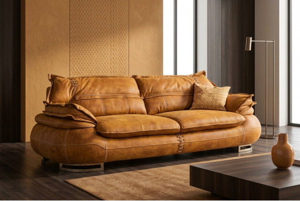 Three-seater luxury 3-seater couch upholstery classic seating sofas living room furniture