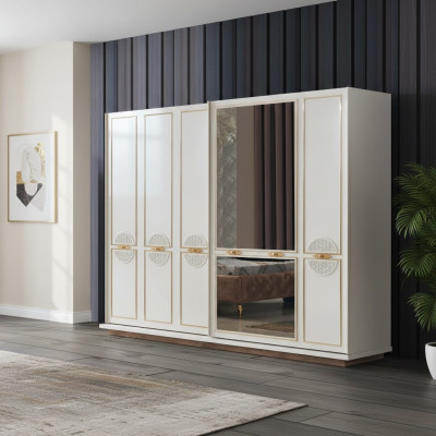 Wardrobe with sliding doors closets wood wardrobe bedroom
