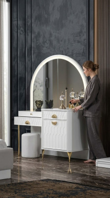 Vanity table console secretary vanity tables mirror bedroom