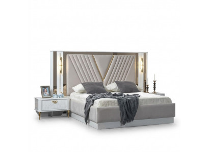 Bed, double bed, beds, furniture, interior, bedroom, furniture design