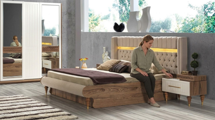 Bed double bed beds furniture furnishings new bedroom furniture design