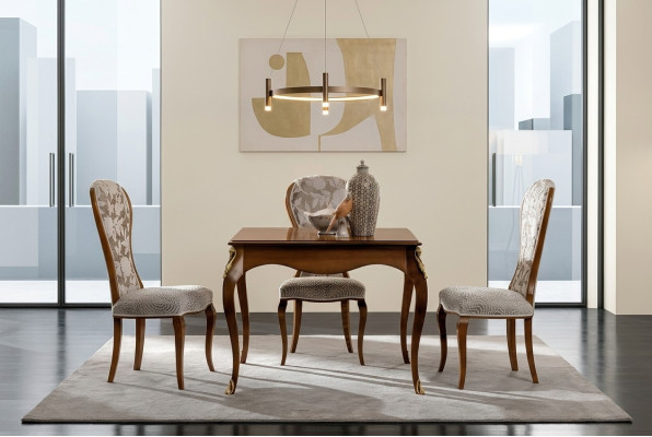Italian dining tables, wooden tables, furniture, dining table, antique style, solid wood
