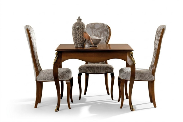 Complete Set Dining Table 4x Chairs Dining Room Set Dining Group Wood Table Tables 5-piece