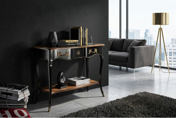Console table console tables furniture wooden console telephone attendant Italian