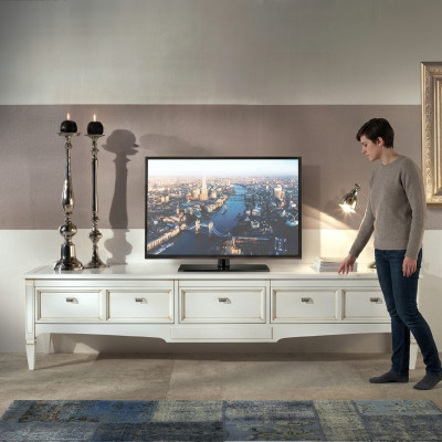 Servant chessboard TV table LED display living room cabinet 220cm sideboard new