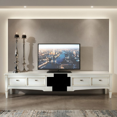 Servant chessboard TV table LED display living room cabinet 220cm sideboard new