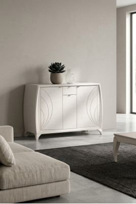 Dresser drawer wooden sideboard cabinet cabinets solid dressers living room