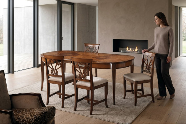 Dining room chairs wood luxury armchair brown lounge chair living room furniture new