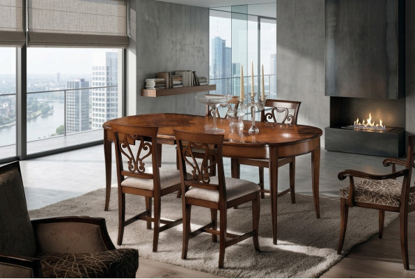Dining room chairs wood luxury armchair brown lounge chair living room furniture new
