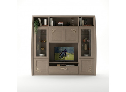 Wall unit cabinet display case wood living room furniture TV cabinets design display cabinets