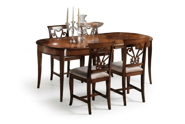 Italian dining tables, wooden table, furniture, dining table, antique style, solid wood.