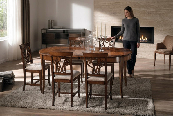 Furniture Set Group Table + 4 Chair Set 5-piece Dining Table Suite Dining Room