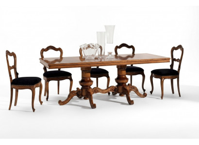Dining table luxury table solid wood furniture from Italy dining room tables furnishings
