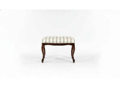 Ottoman Seat Chaise Padded Pouf Benches Design Upholstered Stool Footstool