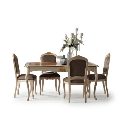 Living room furniture new dining room chairs wood luxury armchair chair brown recliner