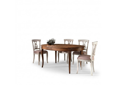 Chair, wooden armchair, armchair, dining room chairs, office chair, white kitchen chair, Italy