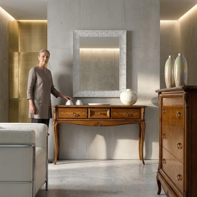 Console table wood telephone table side tables tables furniture console Italy new