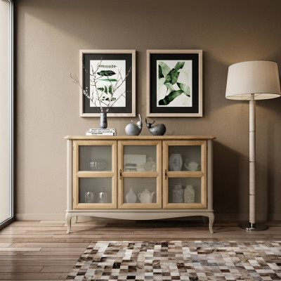 Dresser living room dressers drawers wood sideboard cabinet cabinets solid