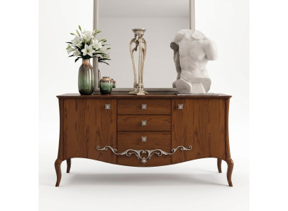 Dresser drawers wood dressers living room sideboard cabinet cabinets solid
