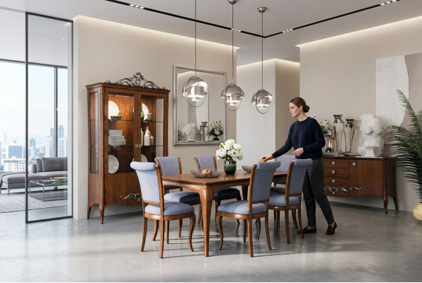 Dining room set dining group table tables 9 pc complete set dining table 6 chairs group