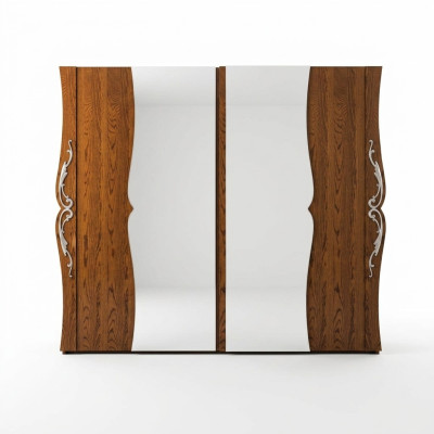 Bedroom Wardrobe Wood Furniture Baroque New Classic Wardrobe Cupboards