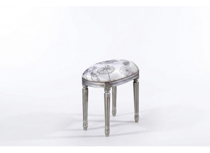 Upholstered bench, footstool, ottoman, pouf, living room designer stool