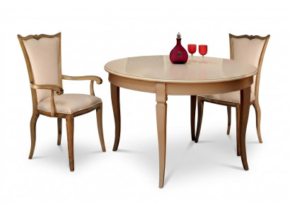Dining room tables round furniture dining table luxury round table solid wood Italy new