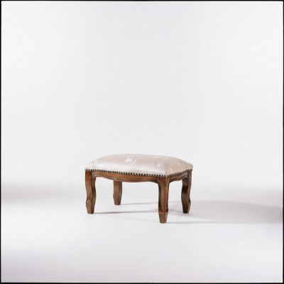 Ottoman Seat Chaise Upholstered Pouf Benches Design Upholstered Stool Footstool