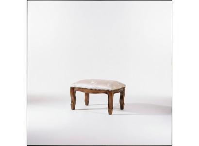 Ottoman Seat Chaise Upholstered Pouf Benches Design Upholstered Stool Footstool