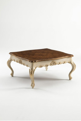 Coffee Table Side Table Living Room Table Wood Royal Baroque Tables