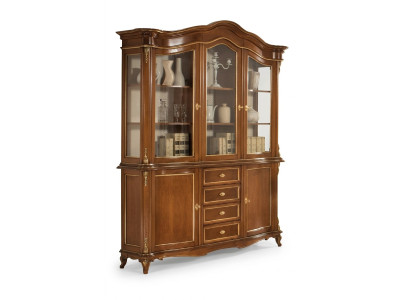 Vitrine Esszimmer Anrichte Holz Schränke Möbel Wohnzimmer Anrichte Glas Schrank