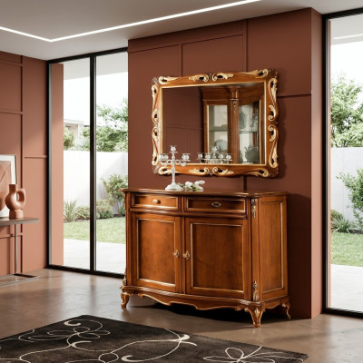 Sideboards wood cabinet furniture chests of drawers brown dresser sideboard solid.