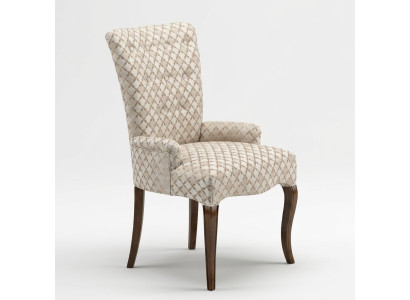 Armchair Upholstered Chair Armrest Luxury Armchair Chair Chairs Living Room Dining Room