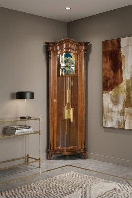 Grandfather clock corner clock living room solid wood clocks real wood Italian furniture