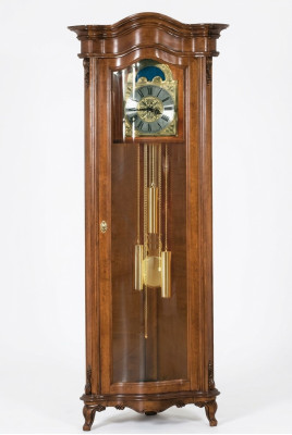 Grandfather clock corner clock living room solid wood clocks real wood Italian furniture