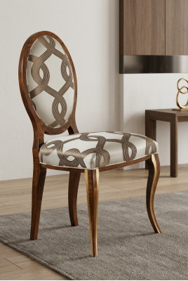 Dining room wood furniture chairs luxury design upholstered chair reclining seat office furniture new
