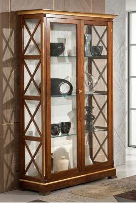Solid wood display cabinet glass cabinet real wood display cabinet living room furniture sideboard new