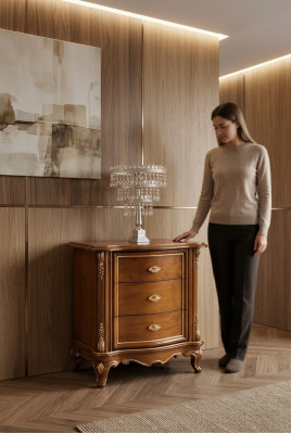 Nightstand Design Table Furniture Nightstands Wood Bedroom Side Table New