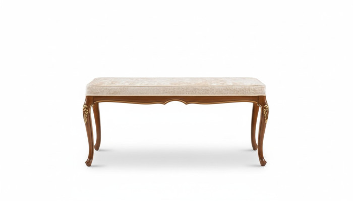 Ottoman padded stool bench footstool seat pouffe living room designer new