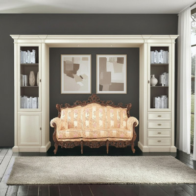 Cabinet Display Case Wood Living Room Furniture TV Wall Units Modern Design Living Wall