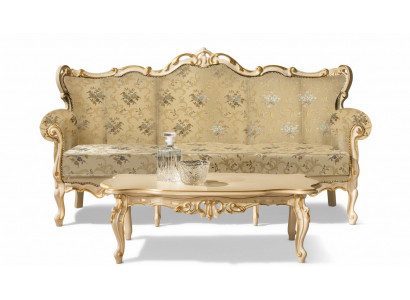 3-seater sofa couch wooden furniture three-seater couch sofas Italian style 200cm