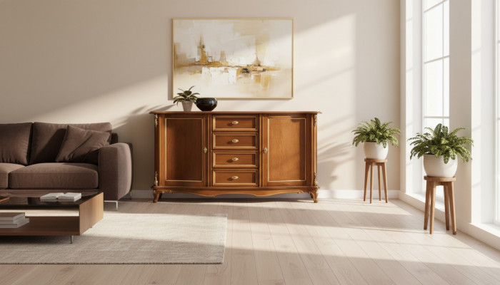 Luxury chest cabinet shelf furniture wood cabinet Italy sideboard chest cabinet