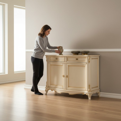 Dressers Credenza Solid Wood Cabinets Italian Cabinet Furniture Dresser Sideboard