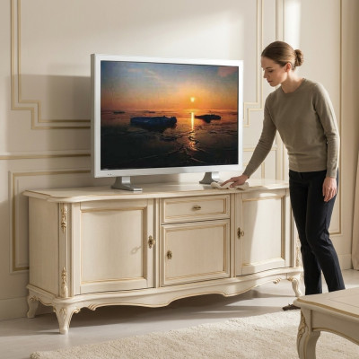 TV cabinet lowboard furniture cupboards living room cabinet sideboard rtv chest of drawers 180cm