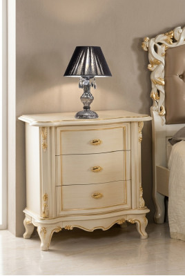 Bedside table side table cabinets bedroom nightstands cabinet furniture Italy
