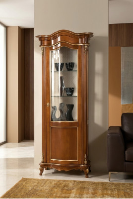 Living room furniture glass cabinet display wood display cabinets glass cupboard cabinets shelves