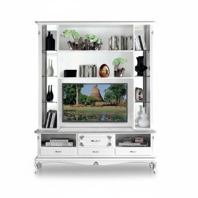 Living room wall shelf TV cabinet wall cabinets shelf wood living room furniture new