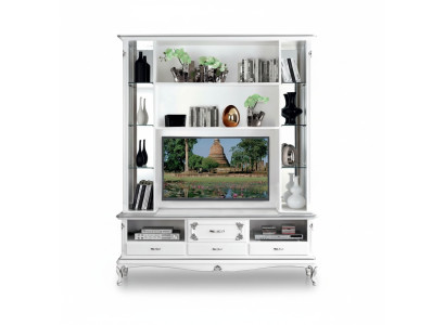 Living room wall shelf TV cabinet wall cabinets shelf wood living room furniture new