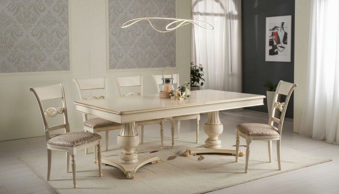 Complete Set Dining Table 6 Chairs Dining Room Set Dining Group Wood Table Tables 7-piece